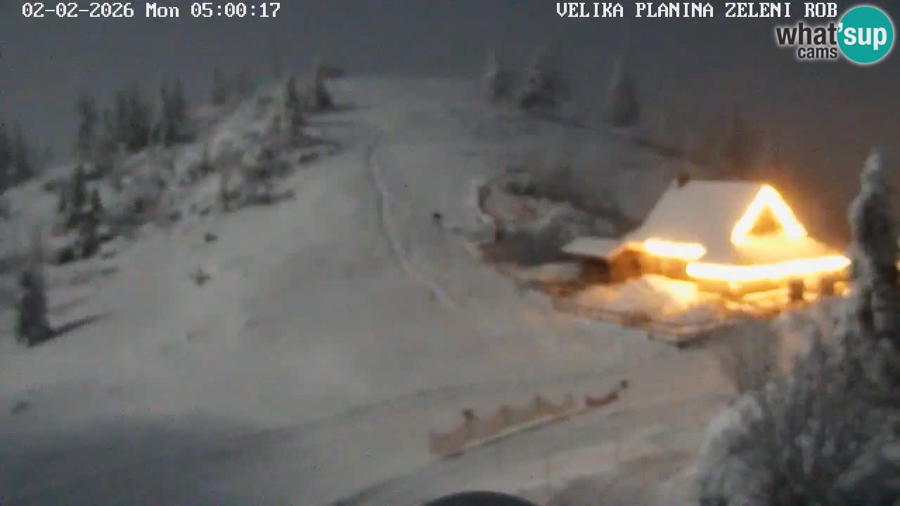Zeleni Rob | Webcam live Velika Planina