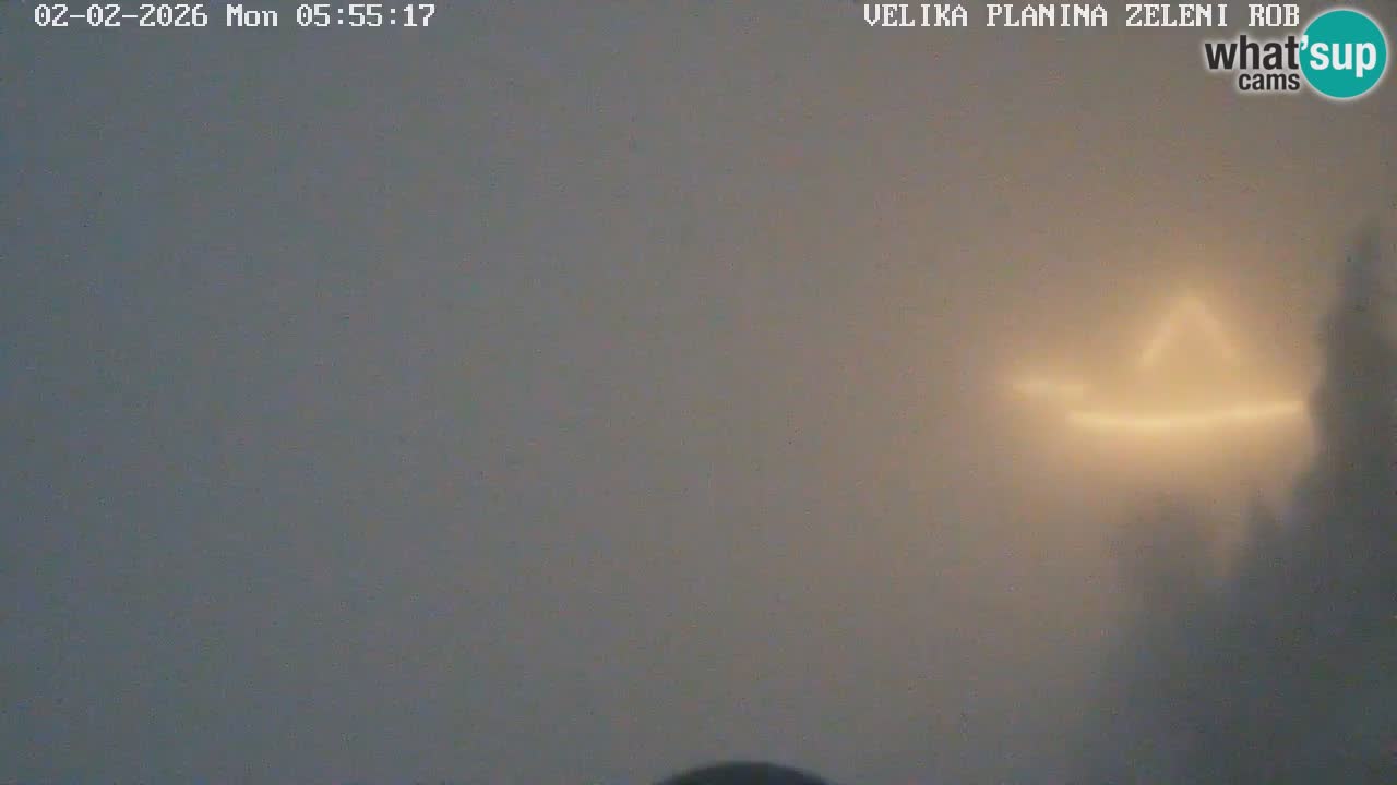 Zeleni Rob – Webcam live | Velika Planina