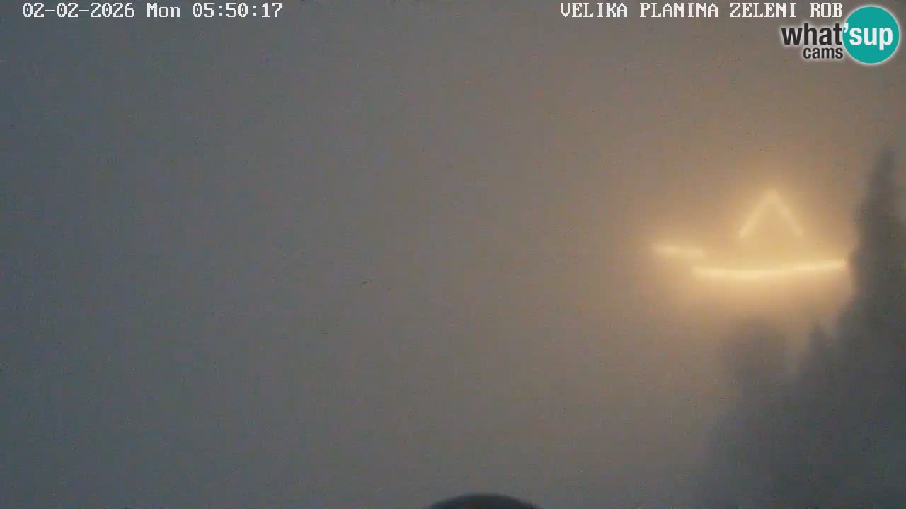 Zeleni Rob – Webcam live | Velika Planina