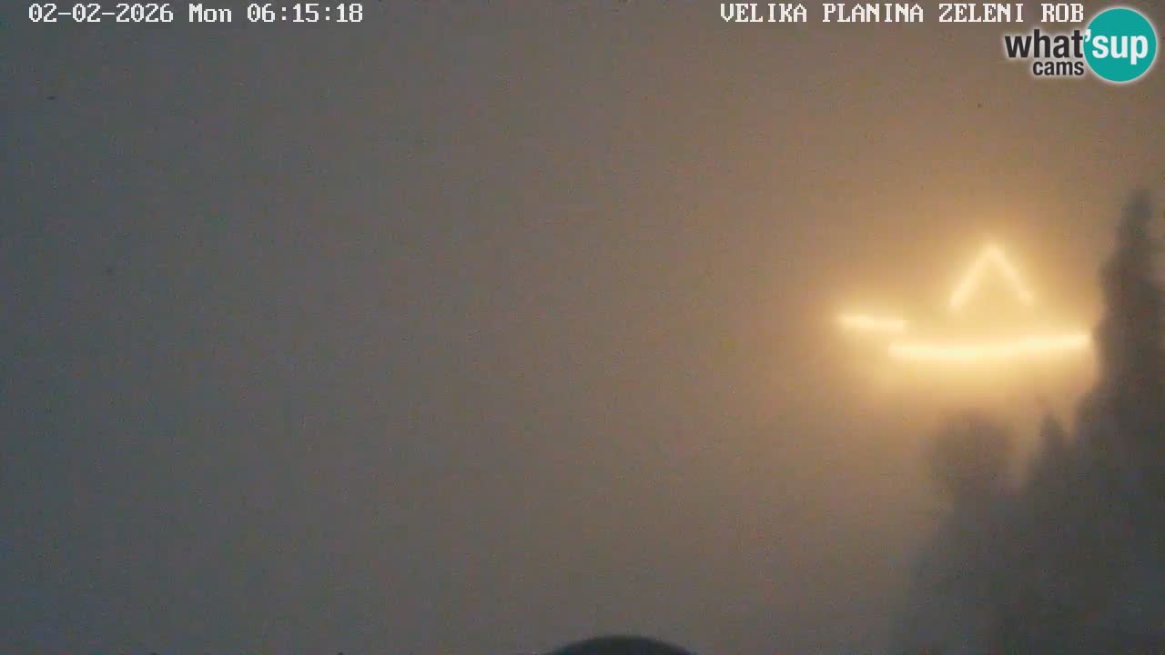 Zeleni Rob – Webcam live | Velika Planina