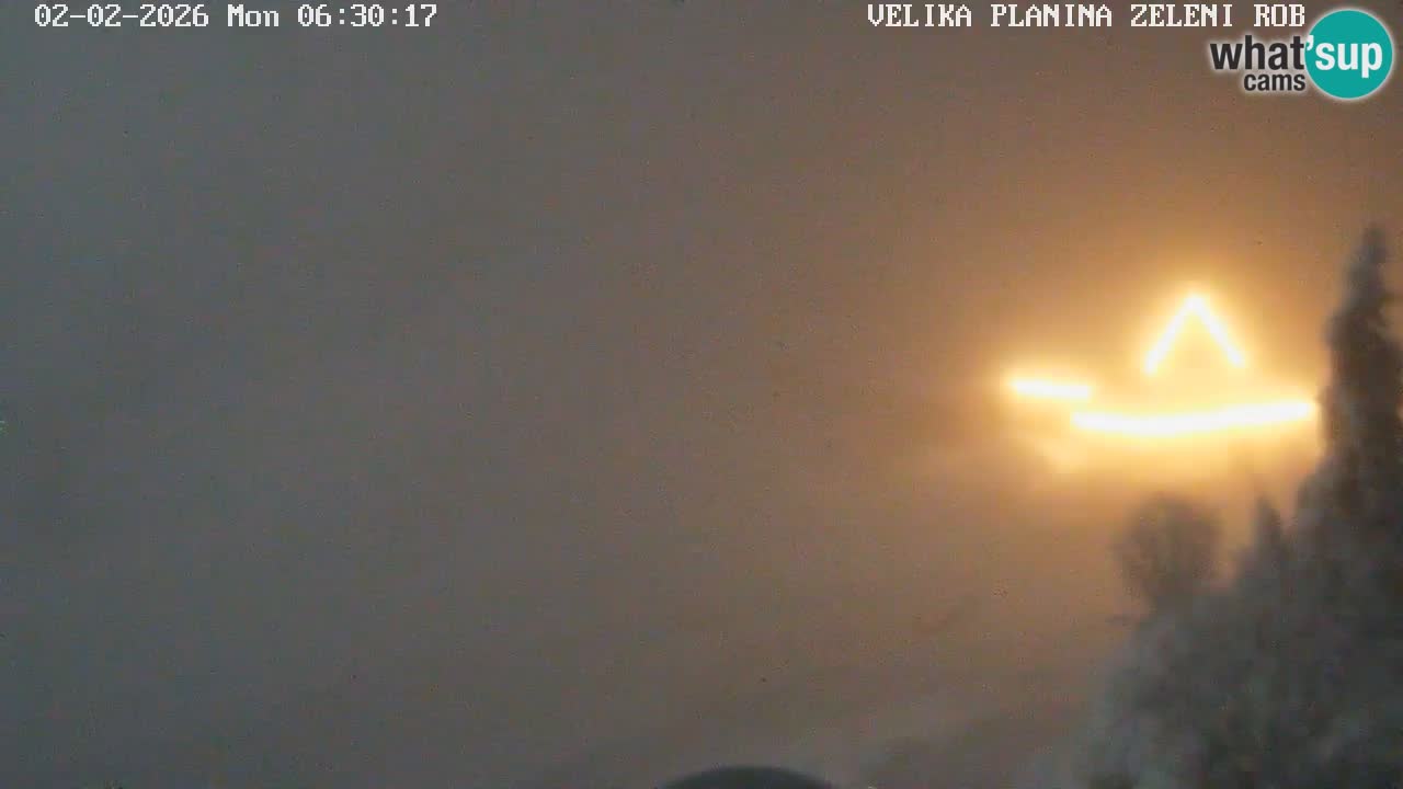 Zeleni Rob | Webcam live Velika Planina