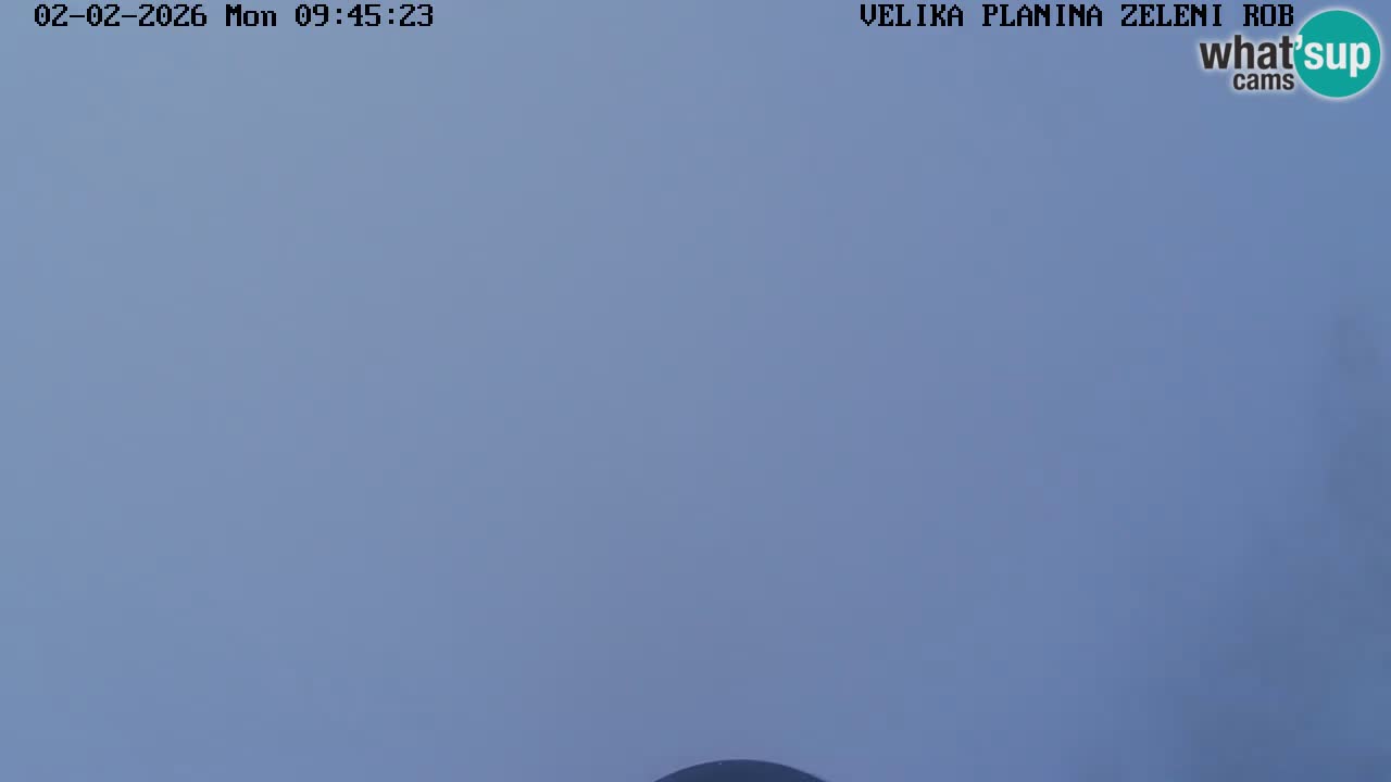 Zeleni Rob | Webcam live Velika Planina