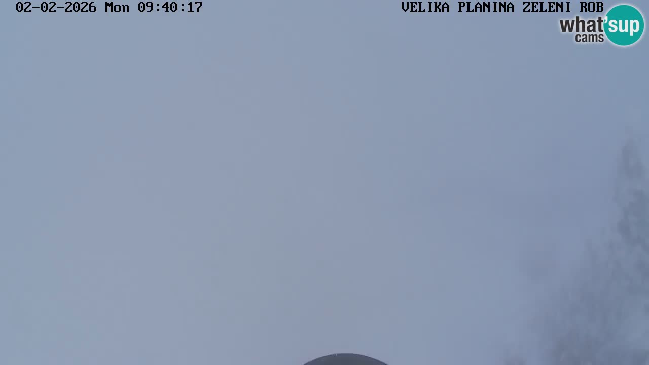 Zeleni Rob – Webcam live | Velika Planina