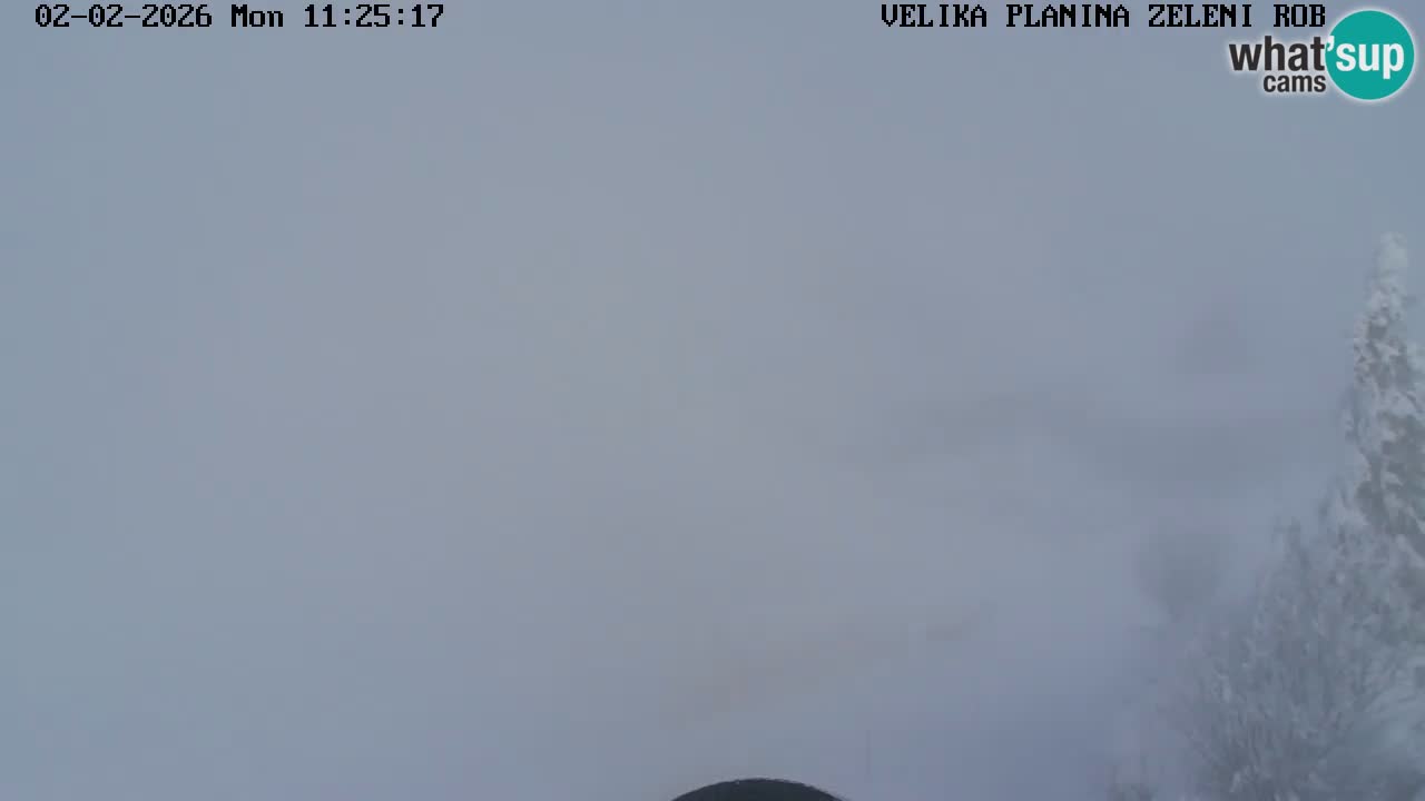 Zeleni Rob | Webcam live Velika Planina