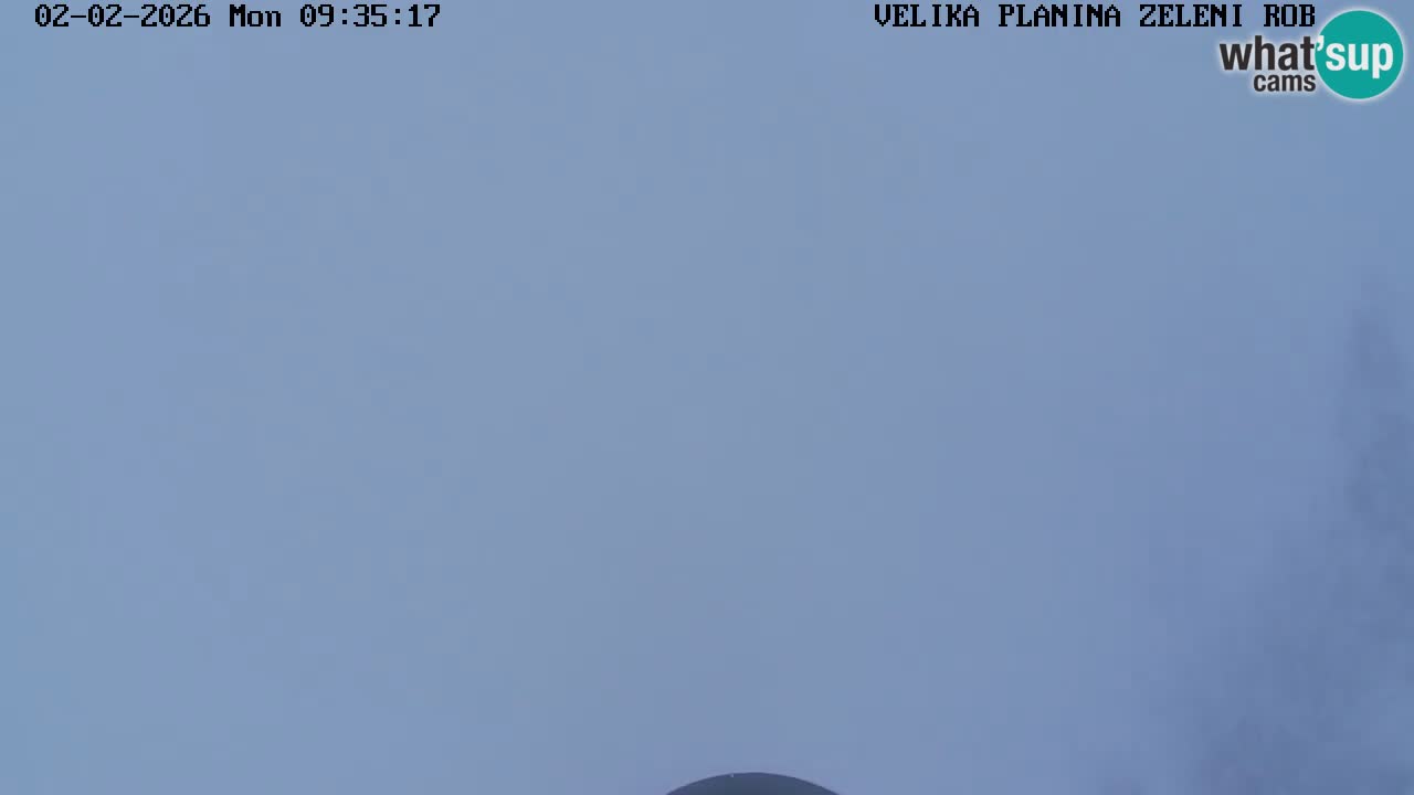 Zeleni Rob – Webcam live | Velika Planina
