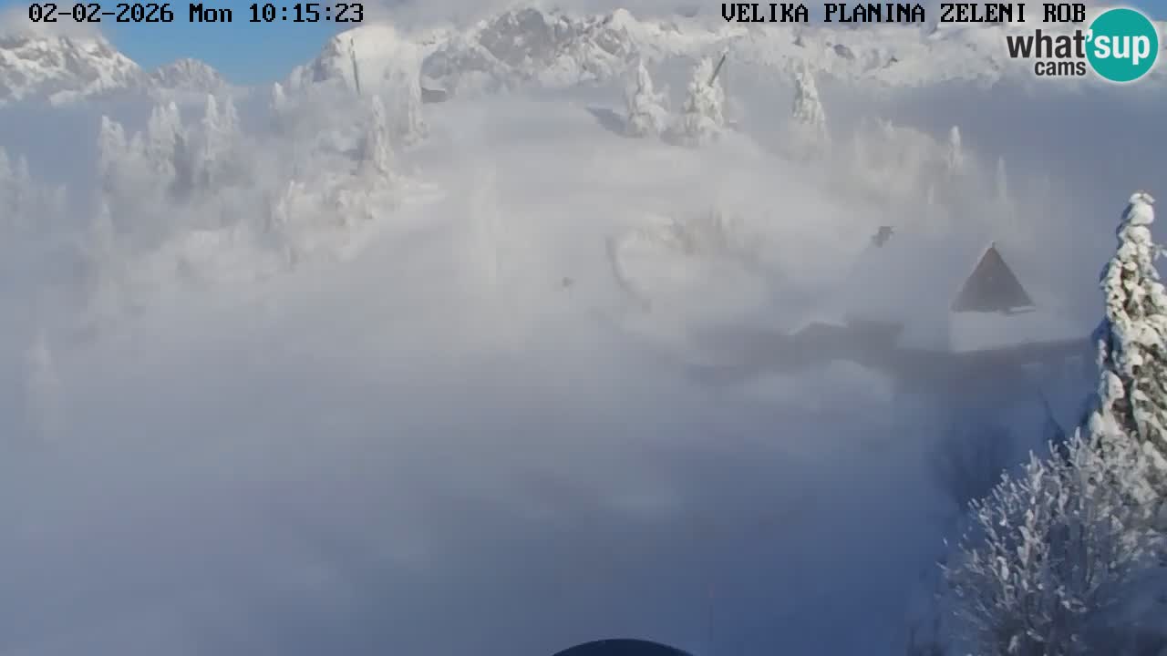 Zeleni Rob – Webcam live | Velika Planina