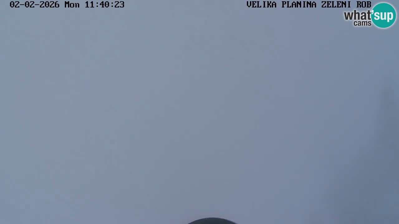 Zeleni Rob – Webcam live | Velika Planina
