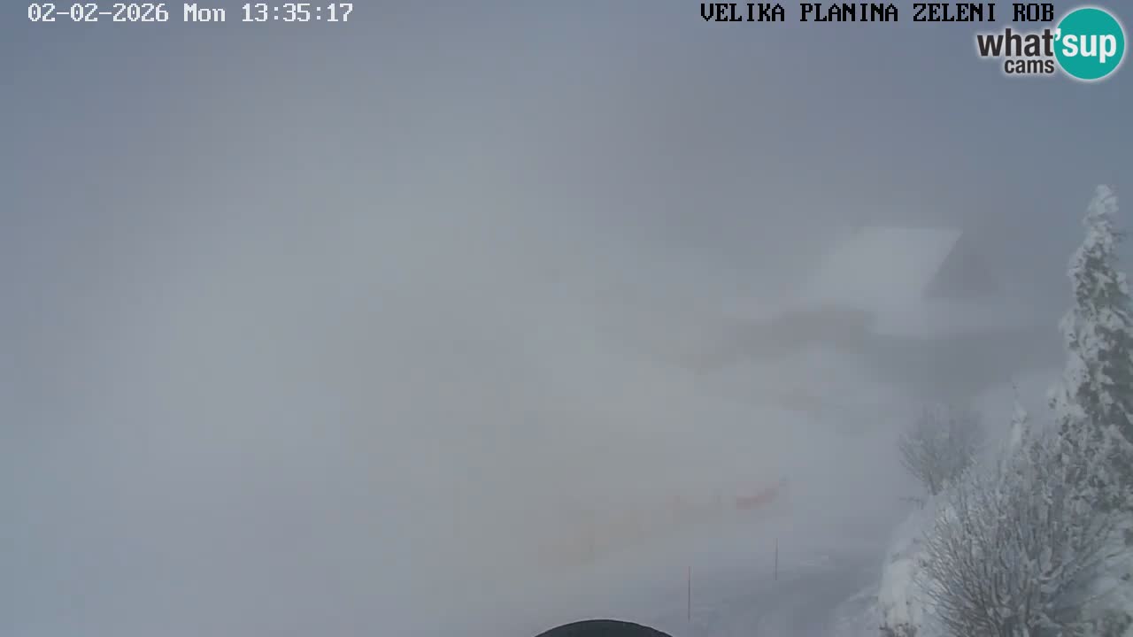 Zeleni Rob – Webcam live | Velika Planina