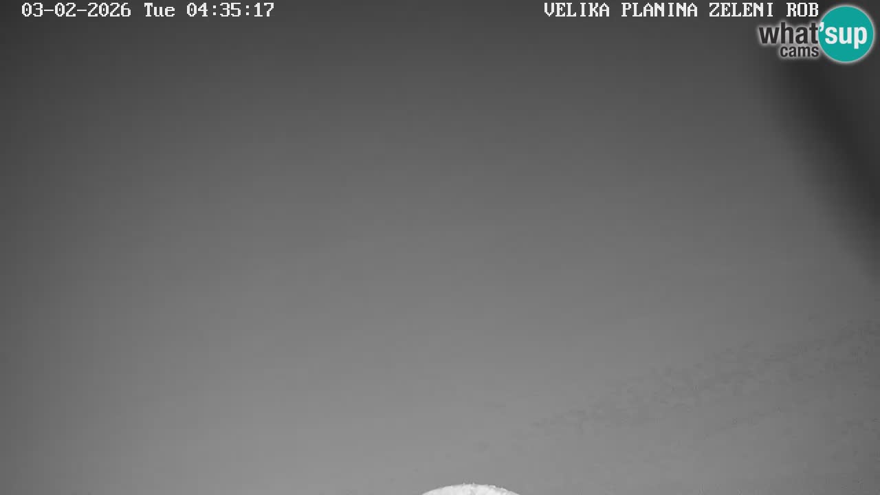Zeleni Rob | Web kamera Velika Planina