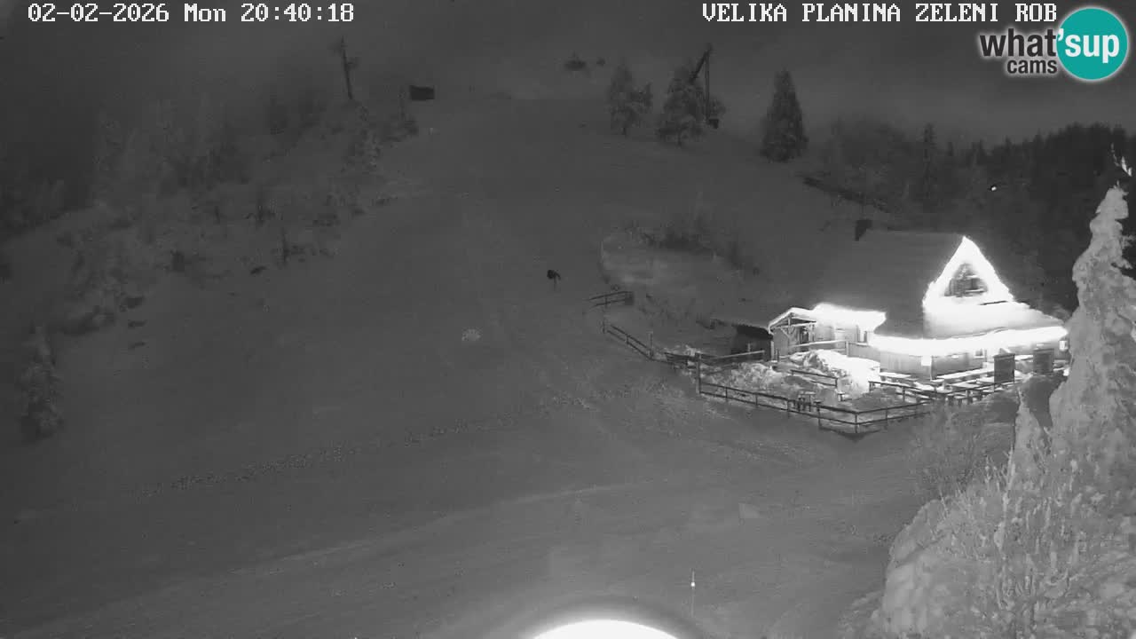 Zeleni Rob – Webcam live | Velika Planina
