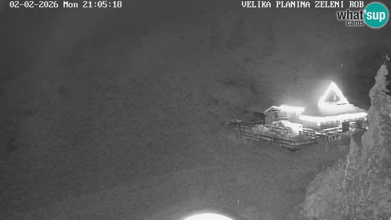 Zeleni Rob – Webcam live | Velika Planina