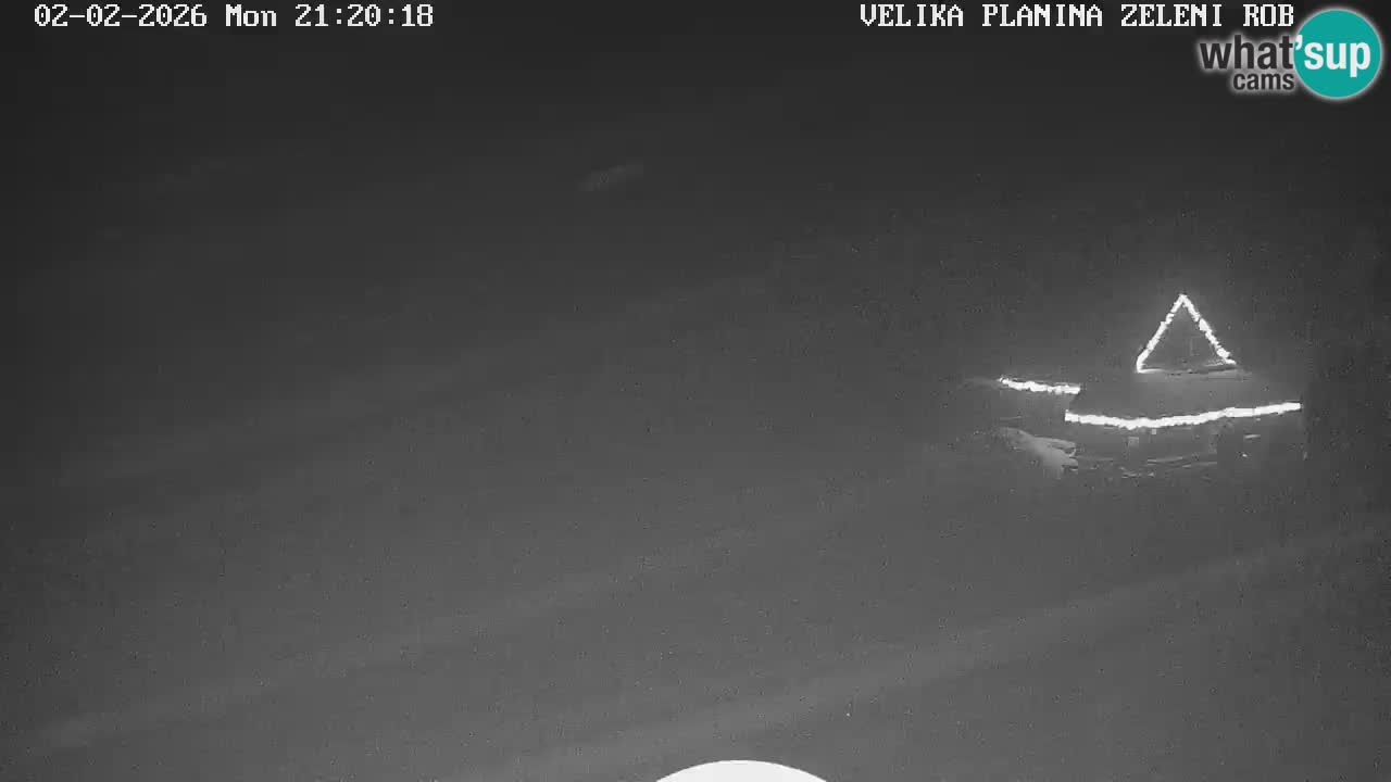 Zeleni Rob | Webcam en vivo Velika Planina