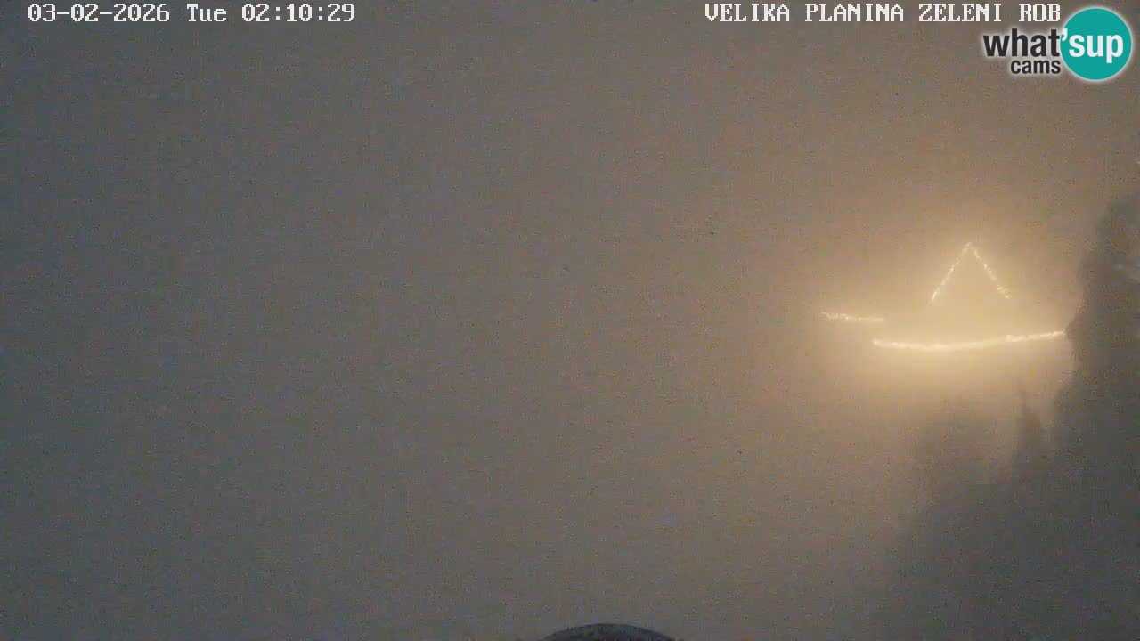 Zeleni Rob – Webcam live | Velika Planina