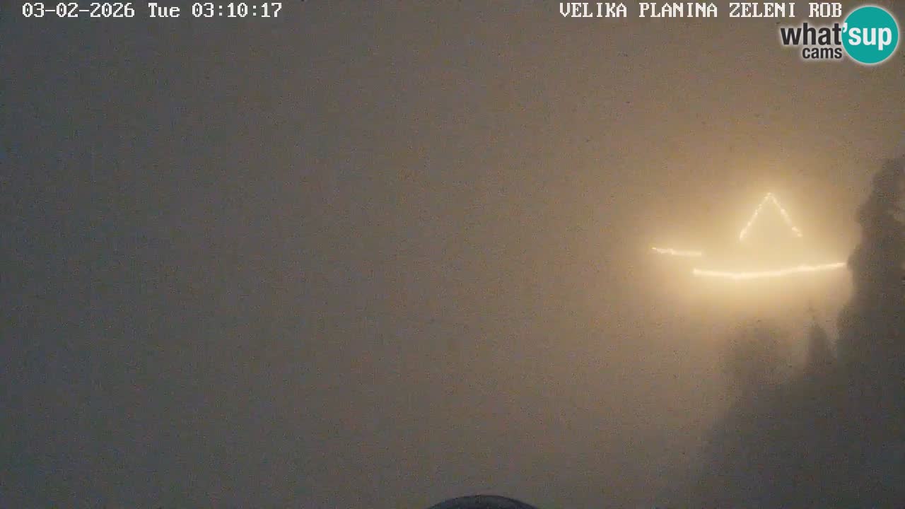 Zeleni Rob – Webcam live | Velika Planina