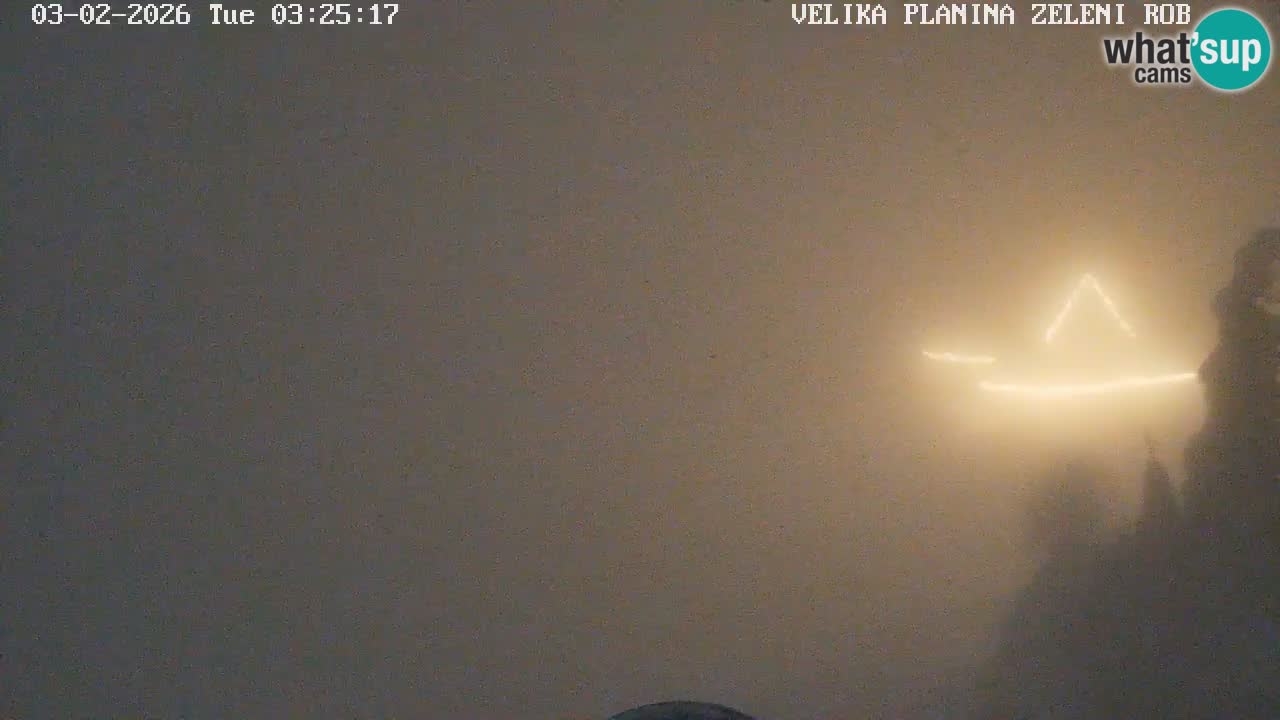 Zeleni Rob – Webcam live | Velika Planina