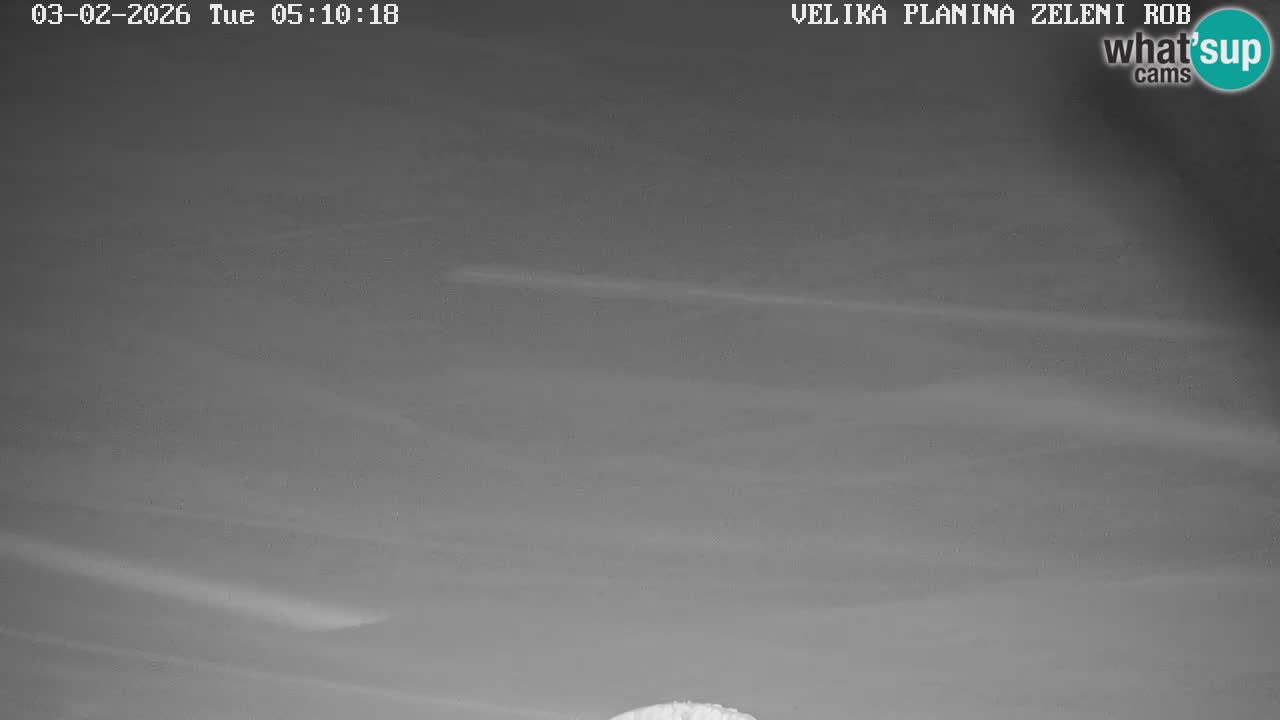 Zeleni Rob | Webcam en vivo Velika Planina