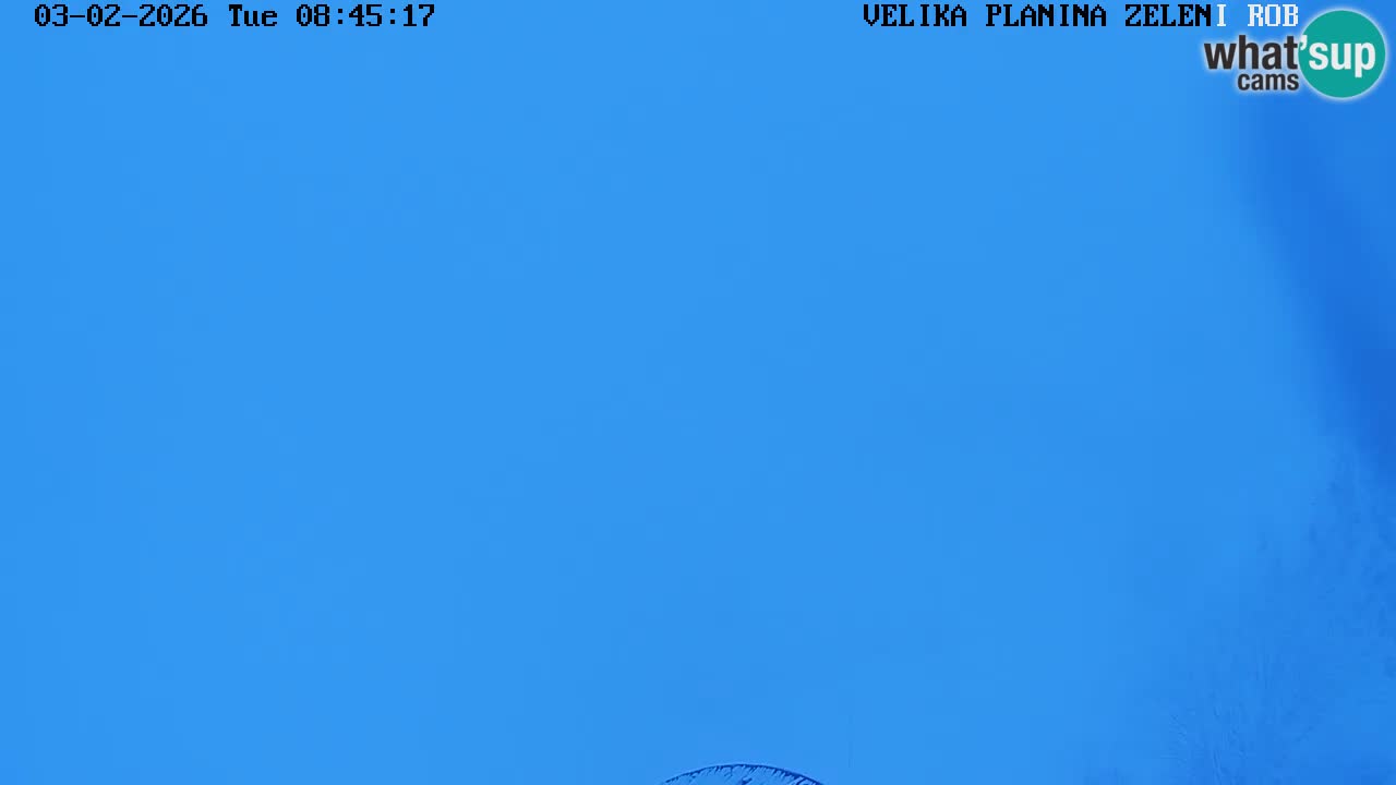 Zeleni Rob – Webcam live | Velika Planina