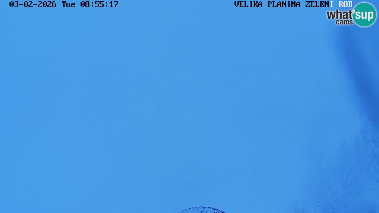 Zeleni Rob – Webcam live | Velika Planina