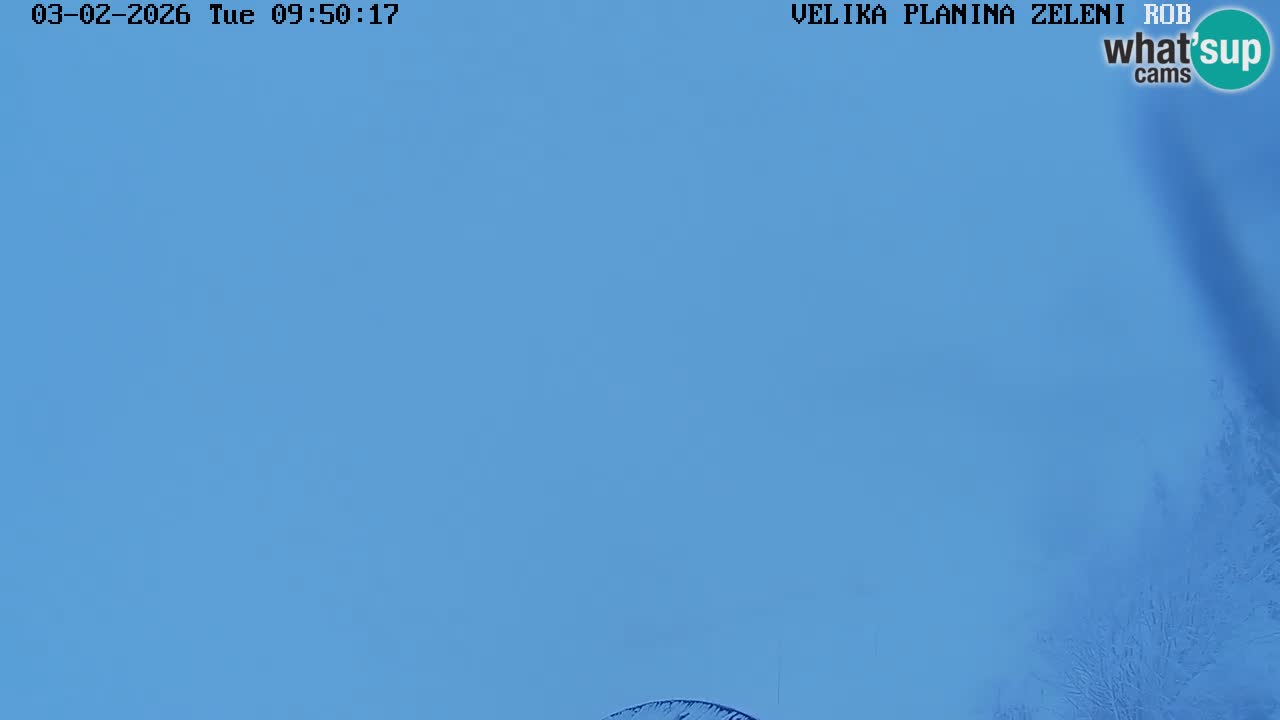 Zeleni Rob | Webcam live Velika Planina