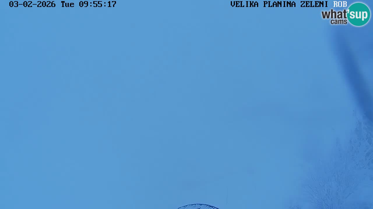 Zeleni Rob – Webcam live | Velika Planina