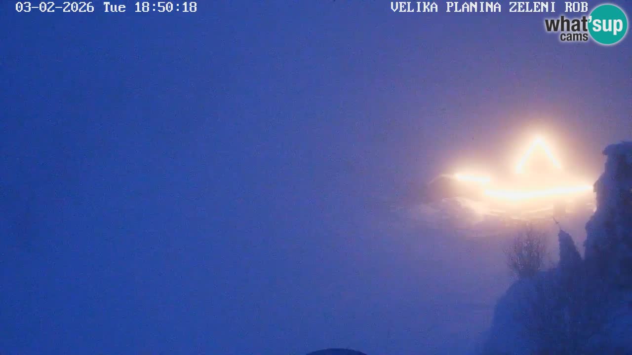 Zeleni Rob – Webcam live | Velika Planina