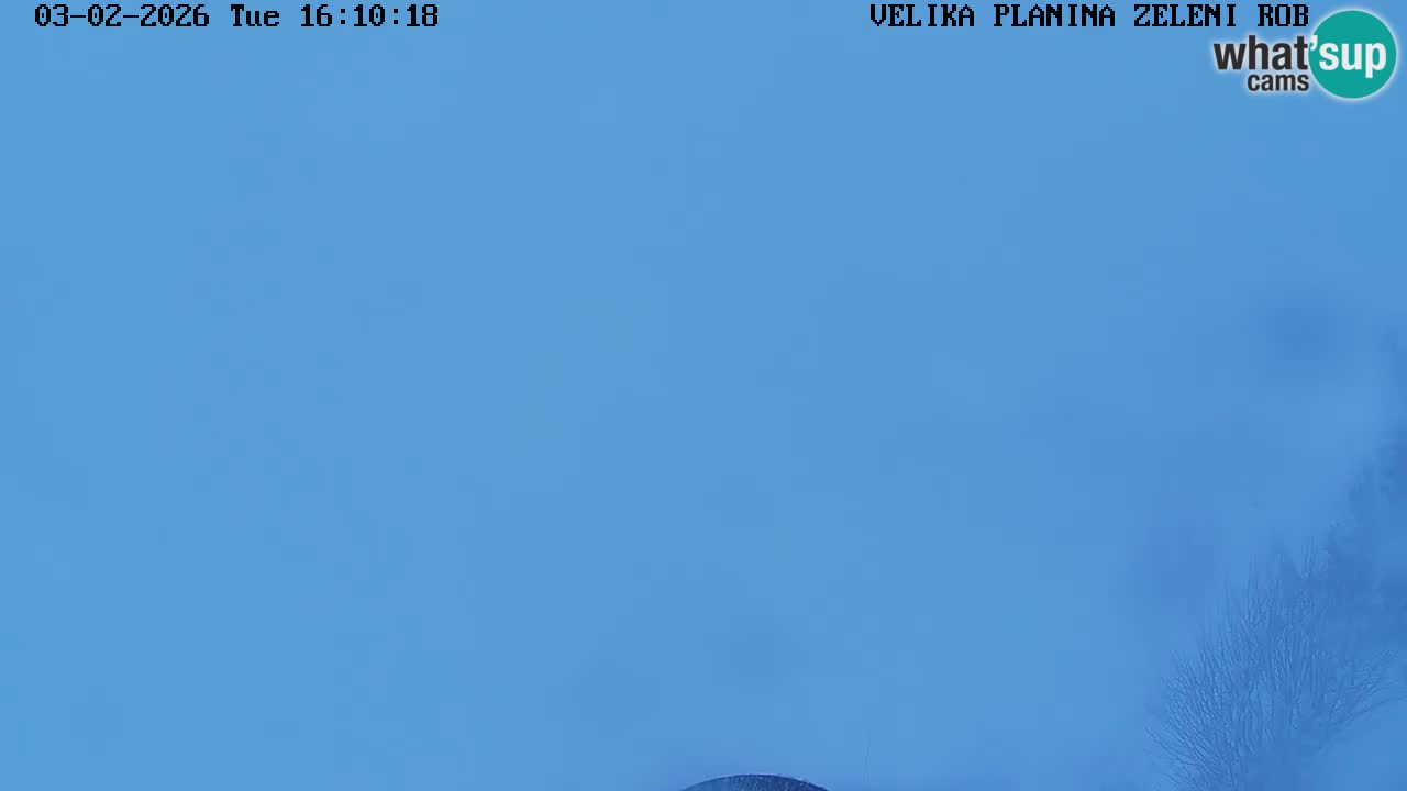 Zeleni Rob – Webcam live | Velika Planina