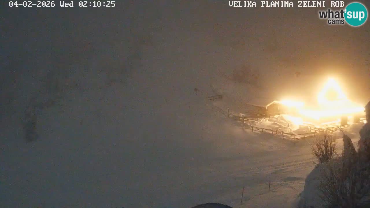 Zeleni Rob – Webcam live | Velika Planina