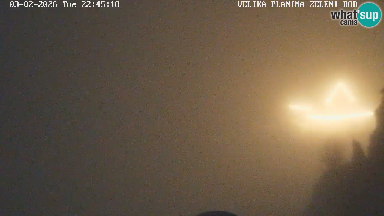 Zeleni Rob – Webcam live | Velika Planina
