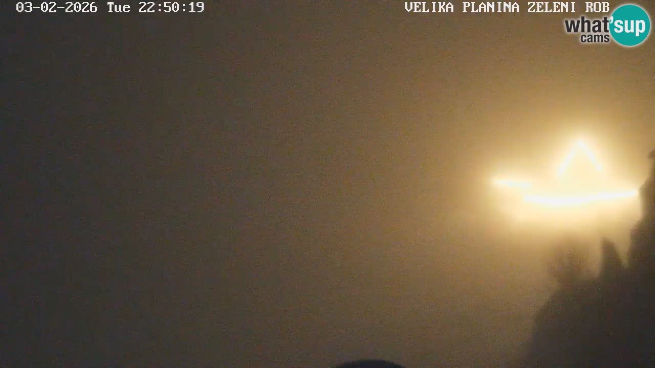 Zeleni Rob | Web kamera Velika Planina