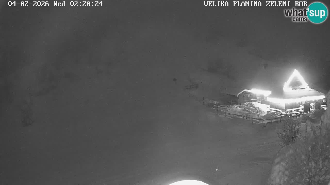 Zeleni Rob – Webcam live | Velika Planina
