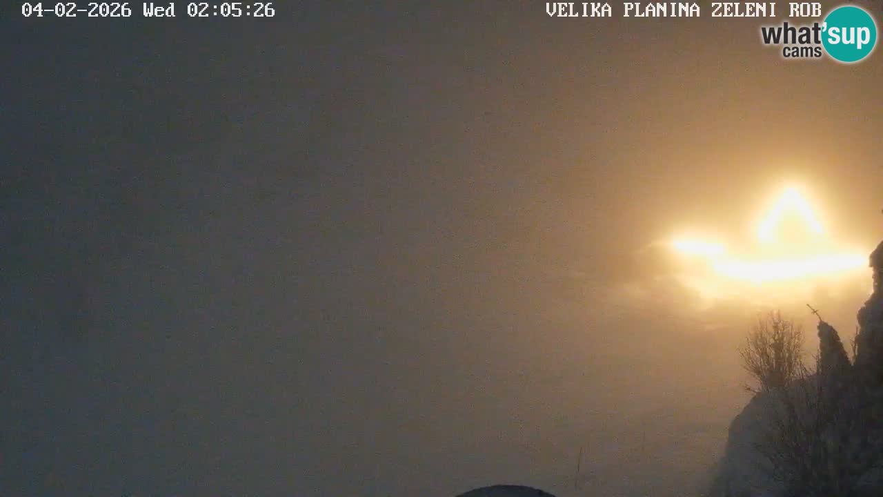 Zeleni Rob – Webcam live | Velika Planina