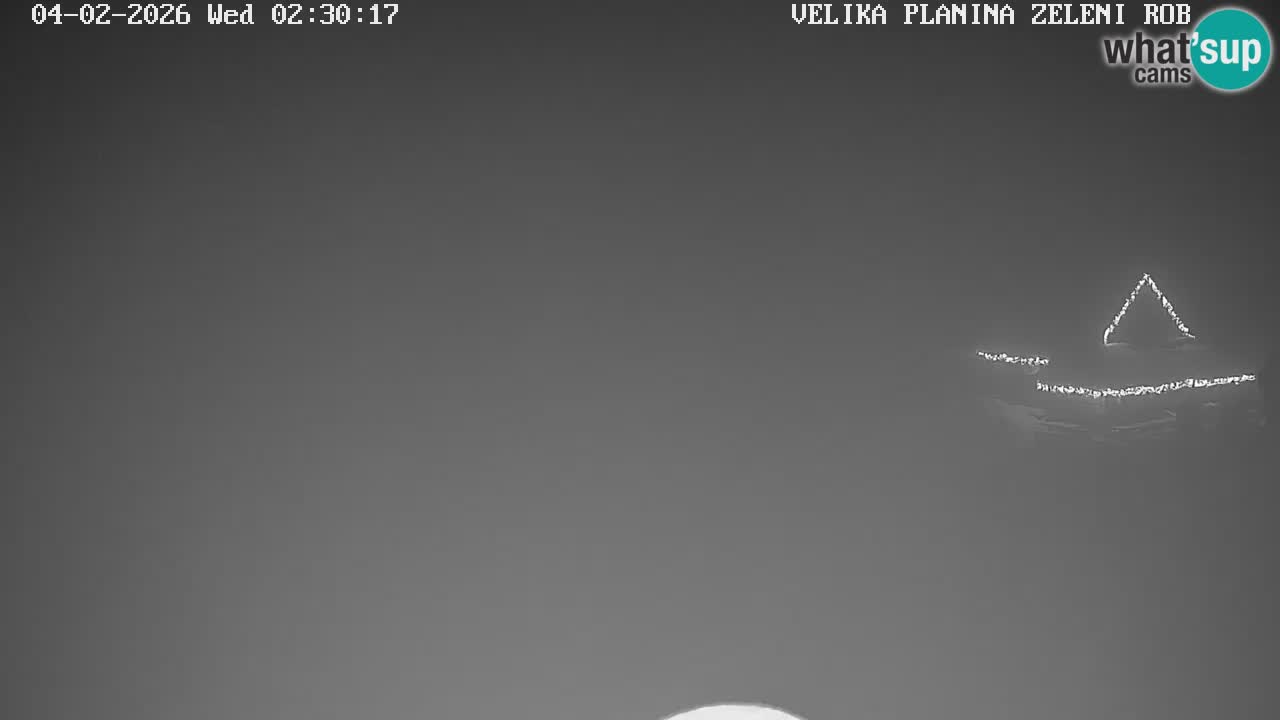 Zeleni Rob | Web kamera Velika Planina