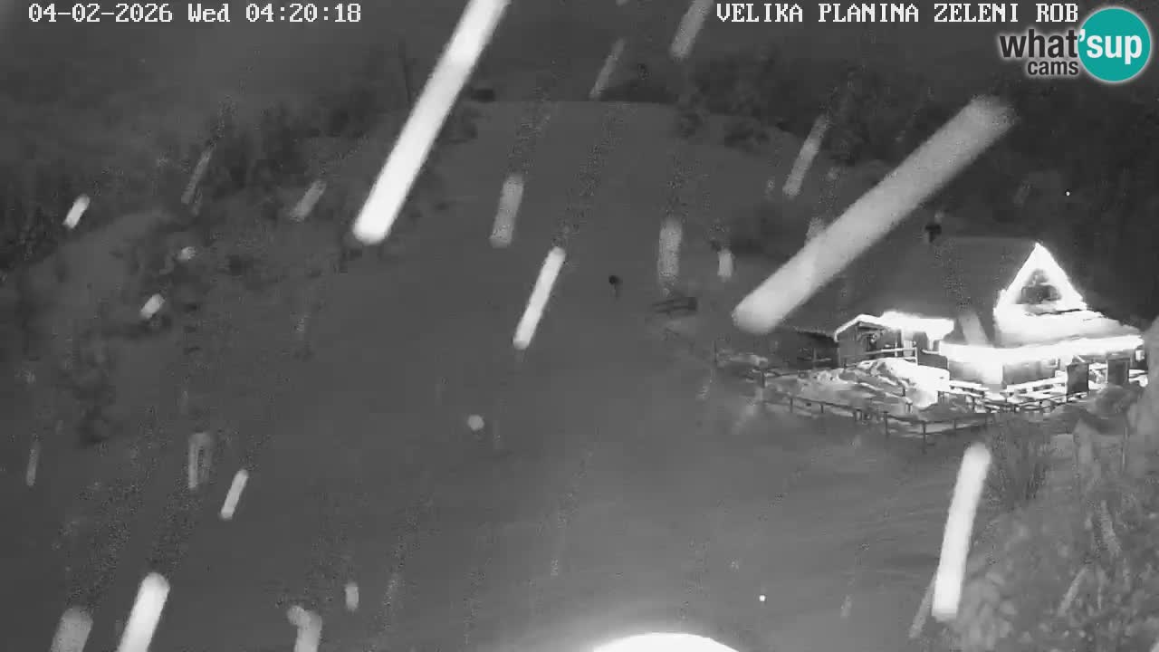 Zeleni Rob – Webcam live | Velika Planina