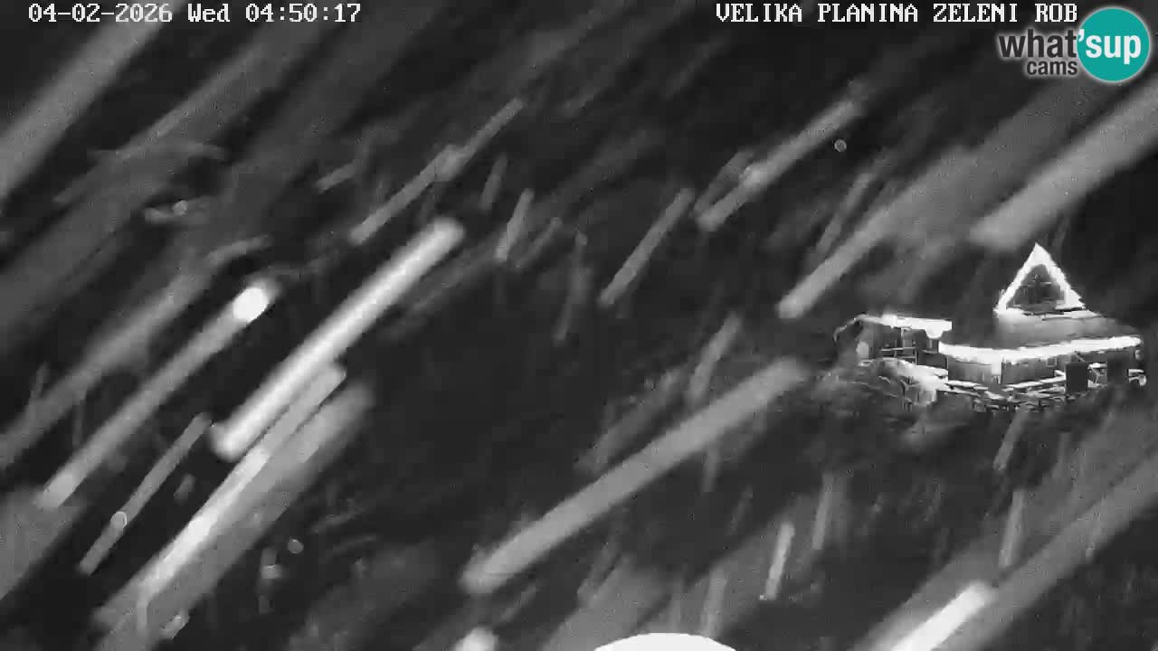 Zeleni Rob – Webcam live | Velika Planina