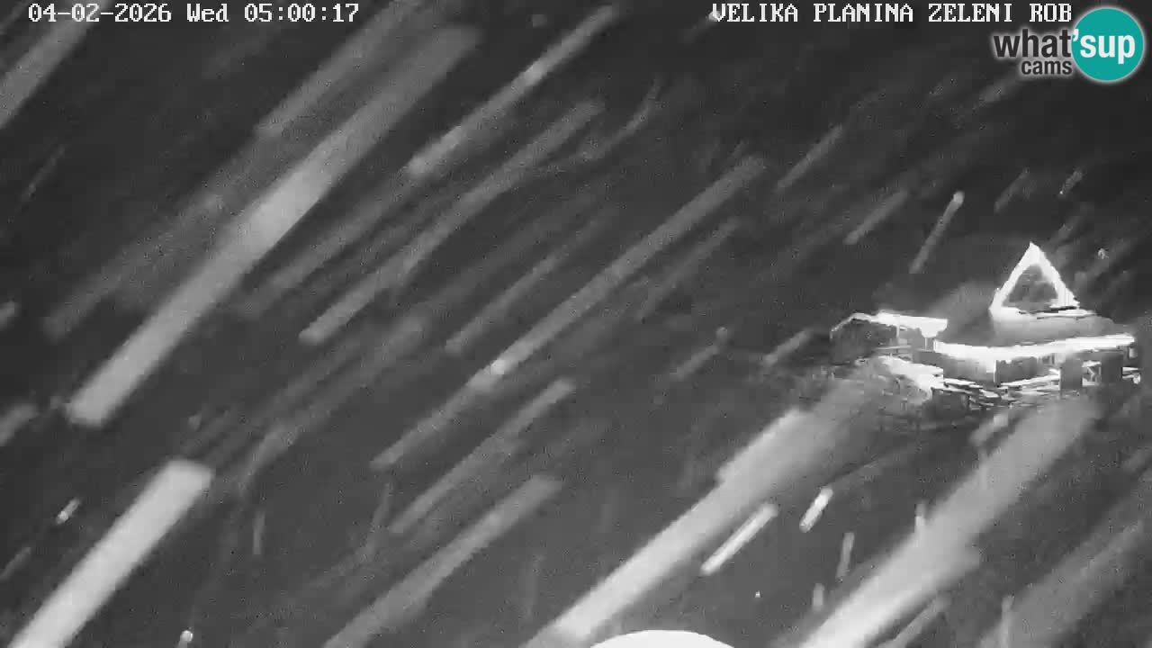 Zeleni Rob – Webcam live | Velika Planina