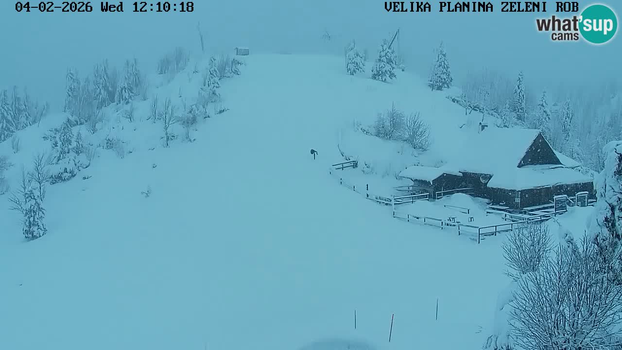 Zeleni Rob | Webcam live Velika Planina