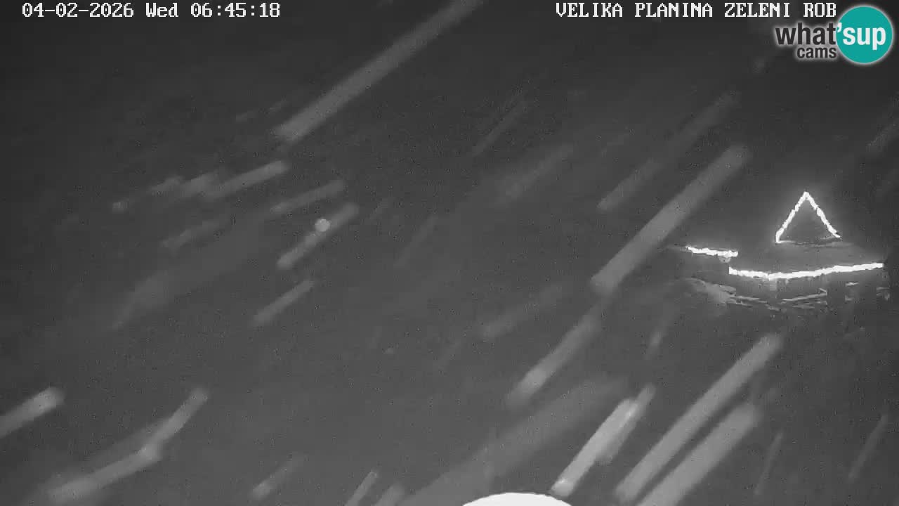 Zeleni Rob – Webcam live | Velika Planina
