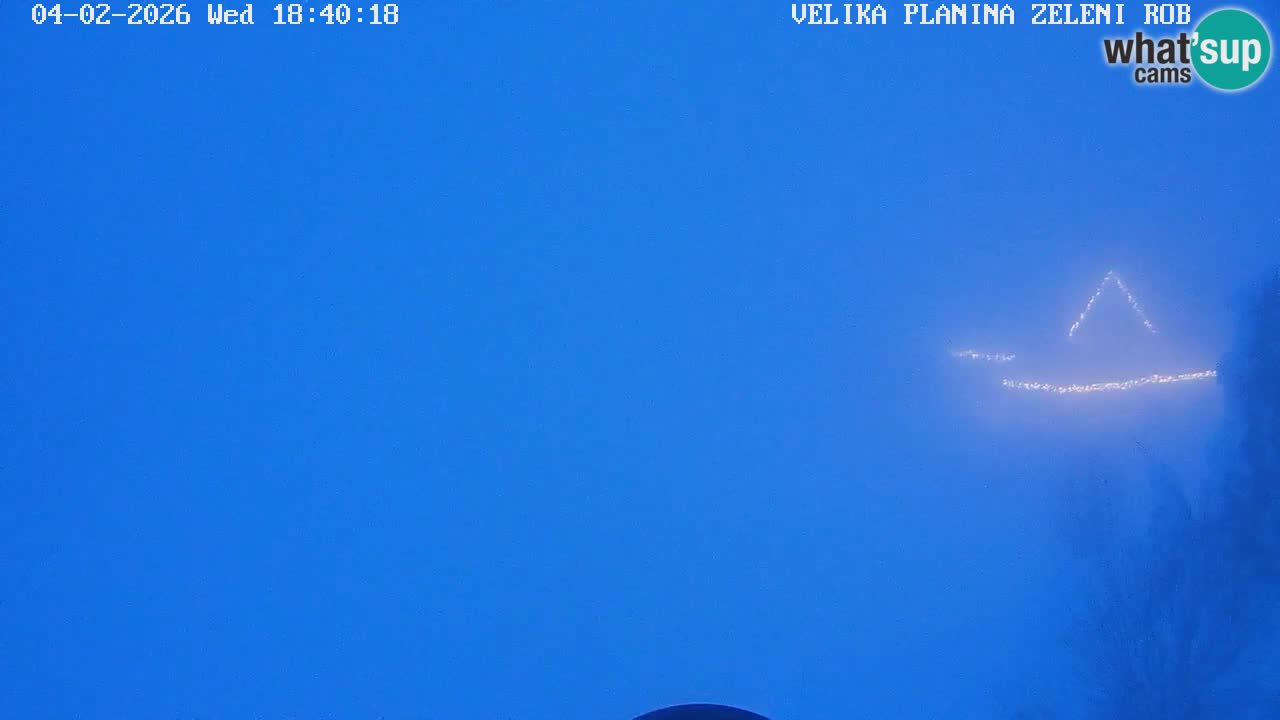 Zeleni Rob – Webcam live | Velika Planina
