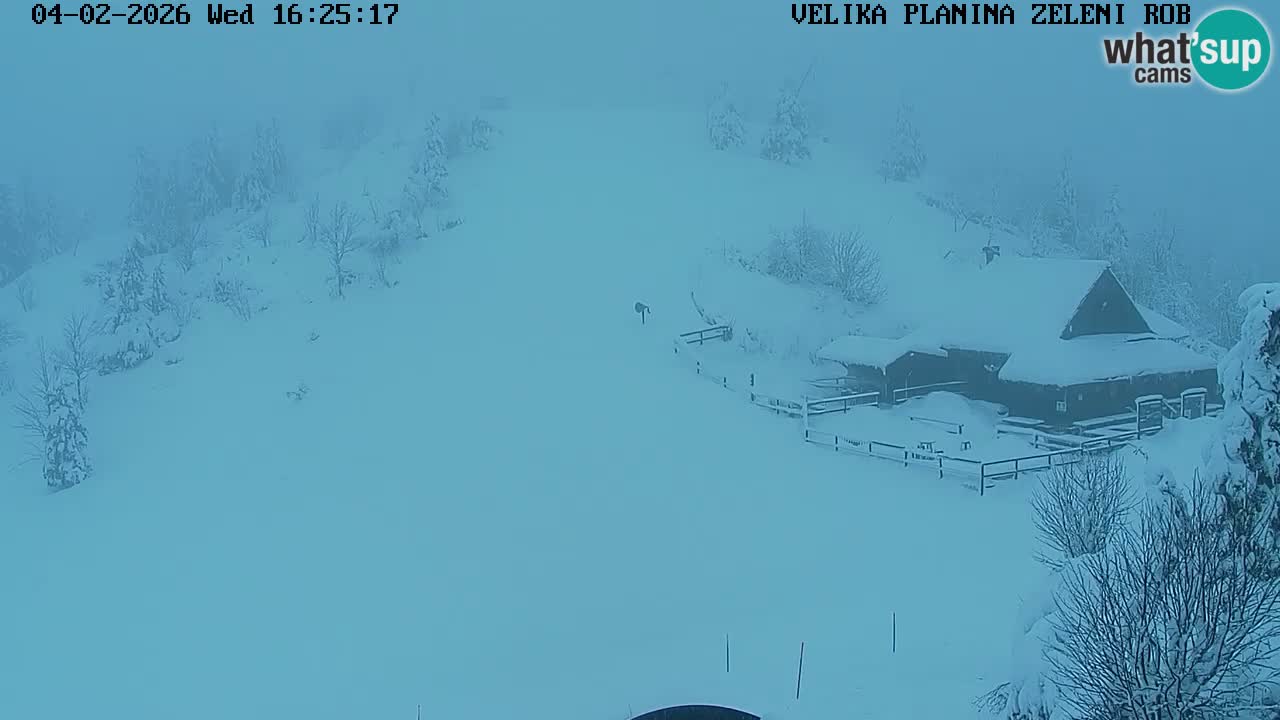 Zeleni Rob | Webcam live Velika Planina