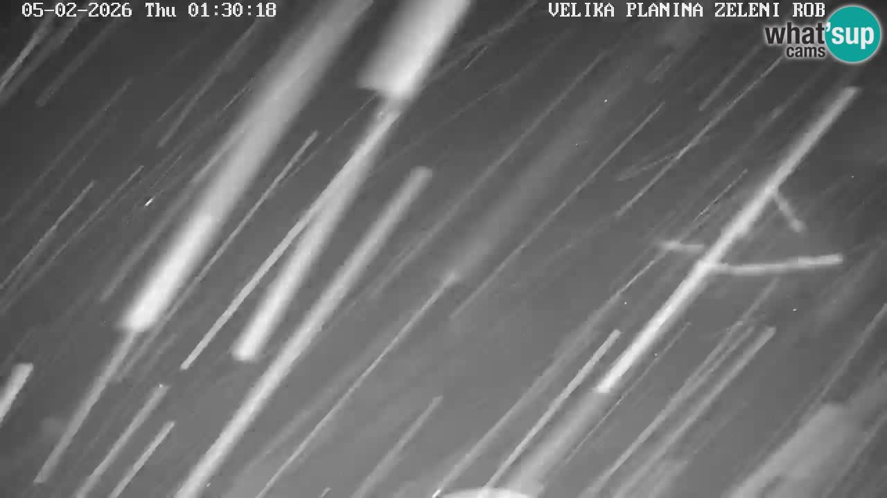 Zeleni Rob | Webcam en vivo Velika Planina