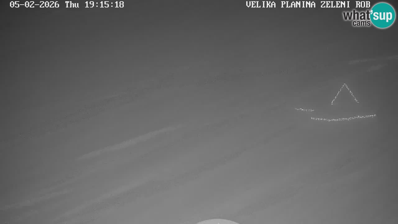 Zeleni Rob | Webcam en vivo Velika Planina