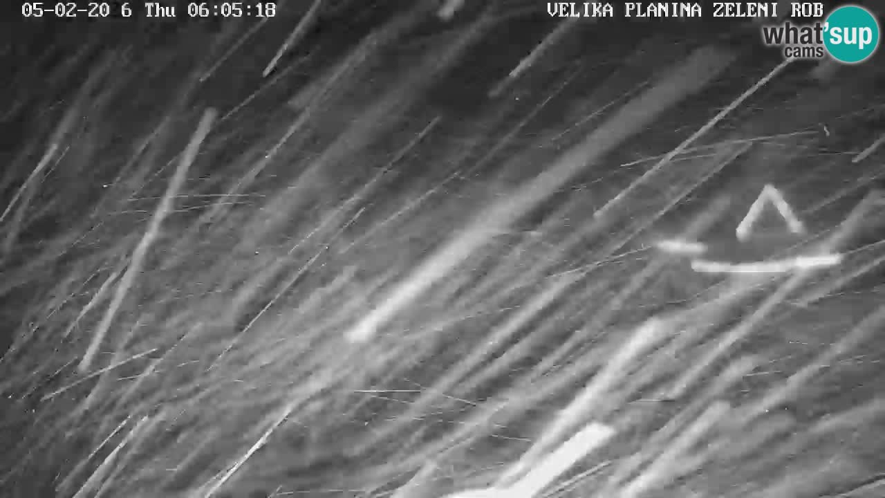 Zeleni Rob – Webcam live | Velika Planina