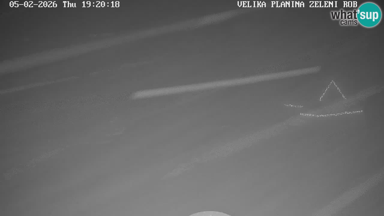 Zeleni Rob | Webcam en vivo Velika Planina