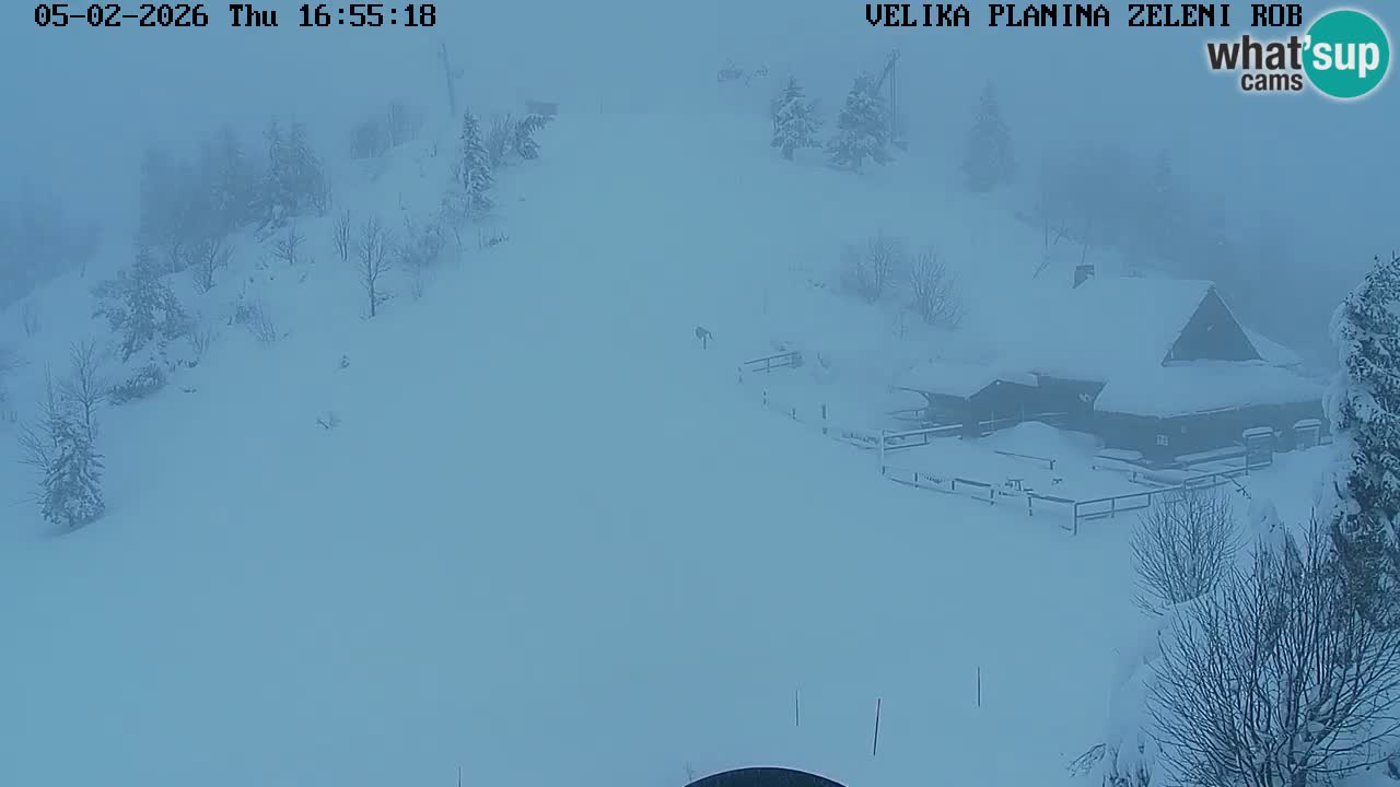 Zeleni Rob | Webcam live Velika Planina