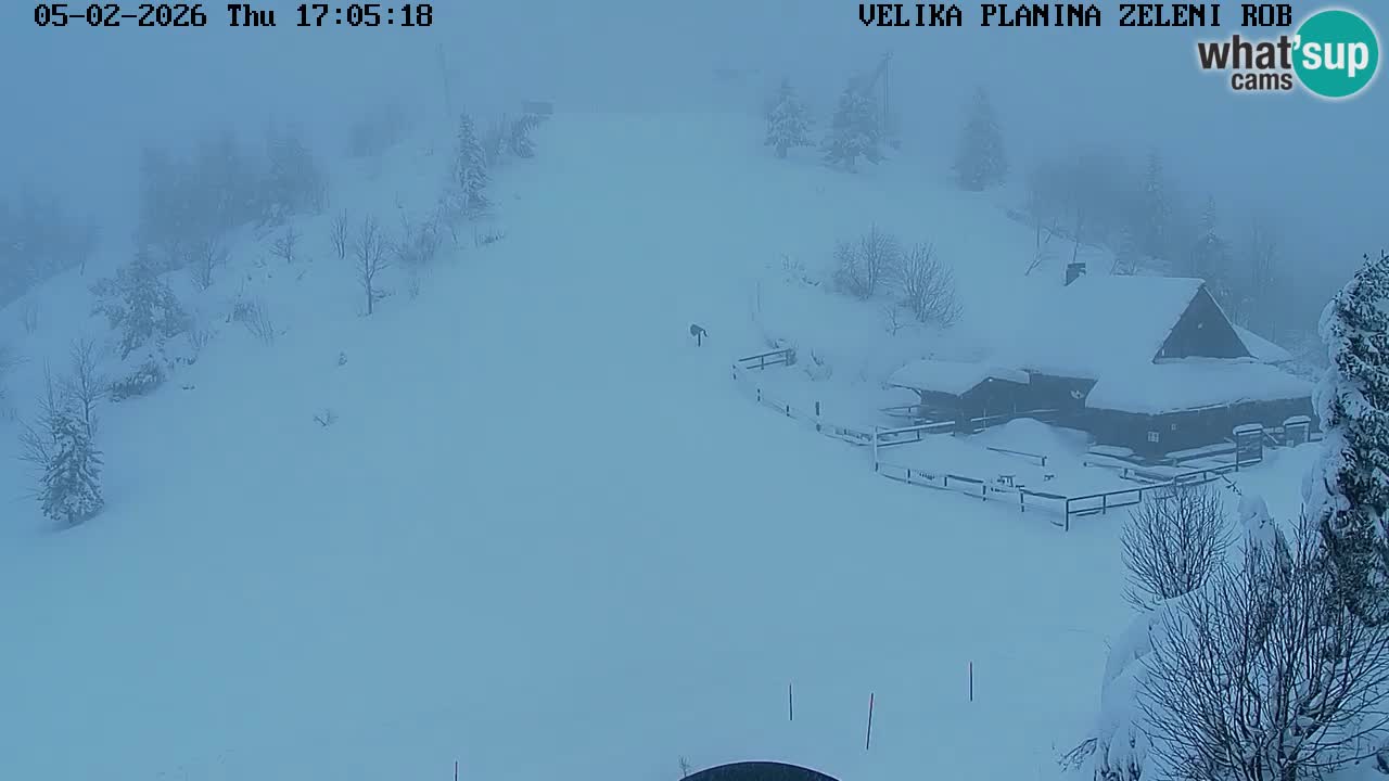 Zeleni Rob – Webcam live | Velika Planina