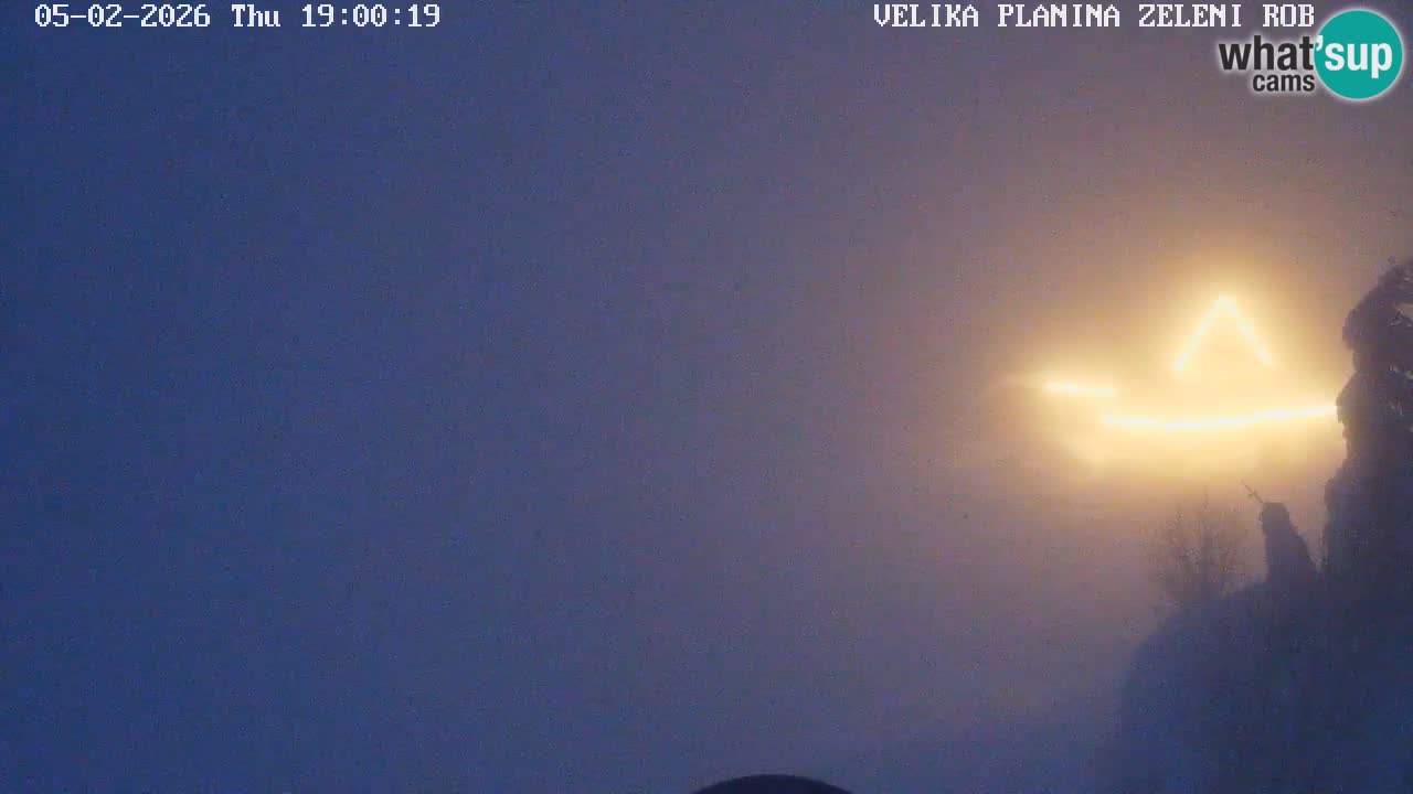 Zeleni Rob | Webcam live Velika Planina