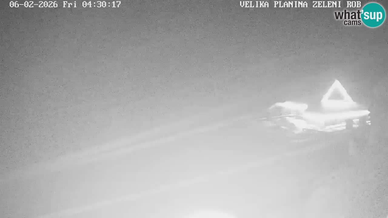 Zeleni Rob – Webcam live | Velika Planina