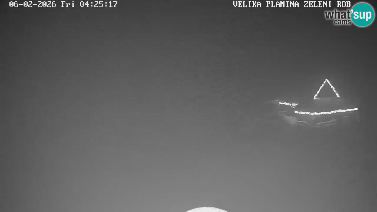 Zeleni Rob – Webcam live | Velika Planina