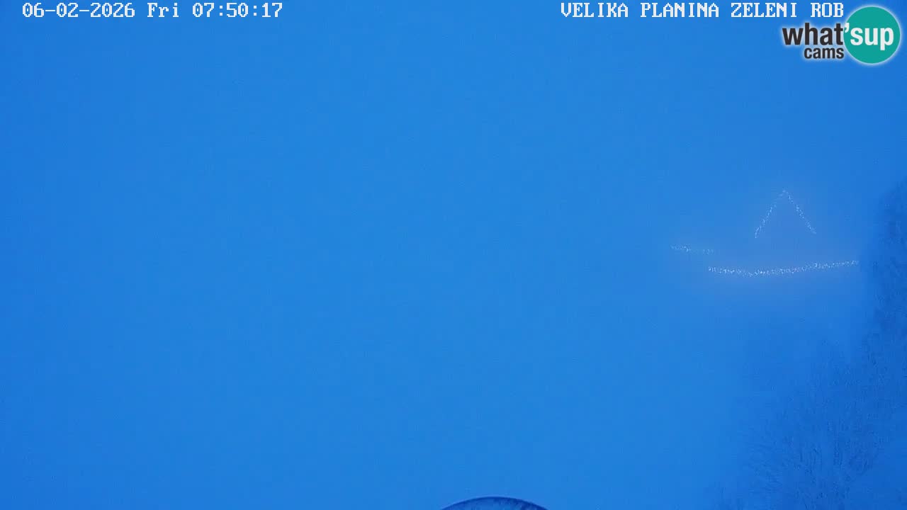 Zeleni Rob – Webcam live | Velika Planina