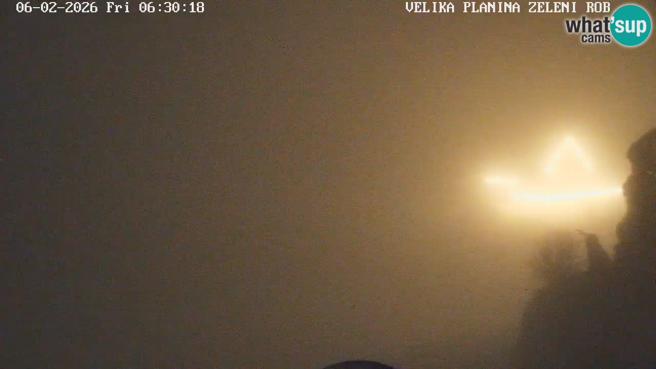 Zeleni Rob – Webcam live | Velika Planina